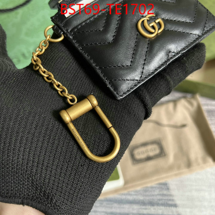 Gucci Bags(TOP)-Wallet-,replica 1:1 high quality ,ID: TE1702,$: 69USD