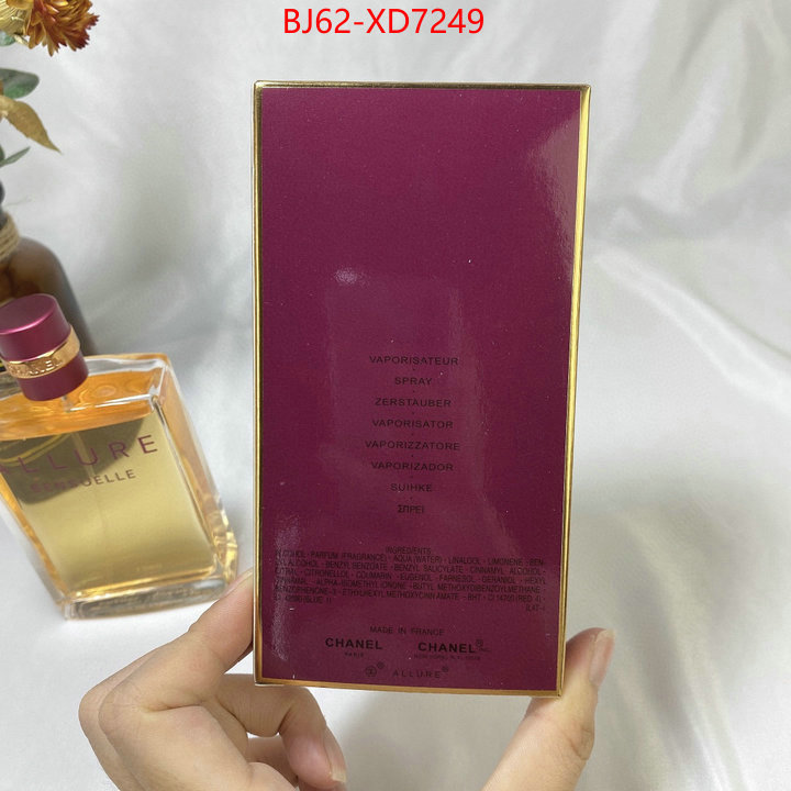 Perfume-Chanel,designer fake , ID: XD7249,$: 62USD