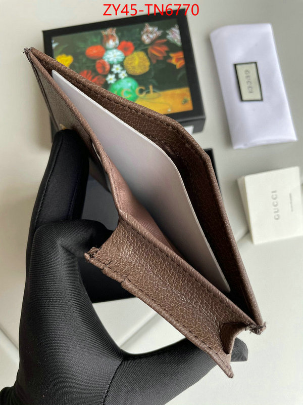 Gucci Bags(4A)-Wallet-,ID: TN6770,$: 45USD