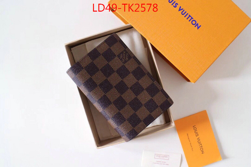 LV Bags(TOP)-Wallet,ID: TK2578,$:49USD