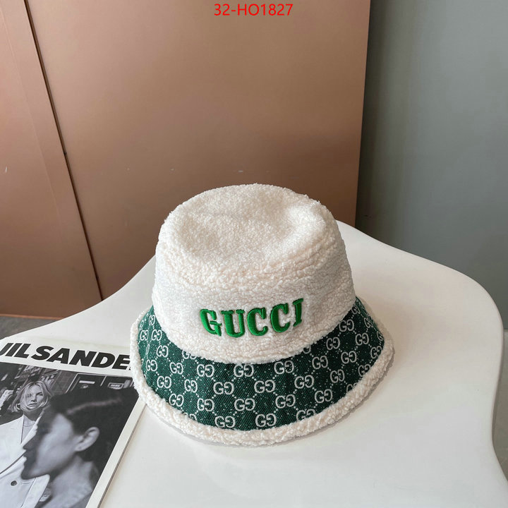 Cap (Hat)-Gucci,new designer replica , ID: HO1827,$: 32USD