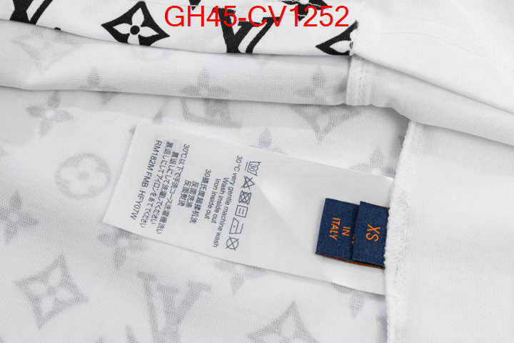 Clothing-LV,high quality 1:1 replica , ID: CV1252,$: 45USD