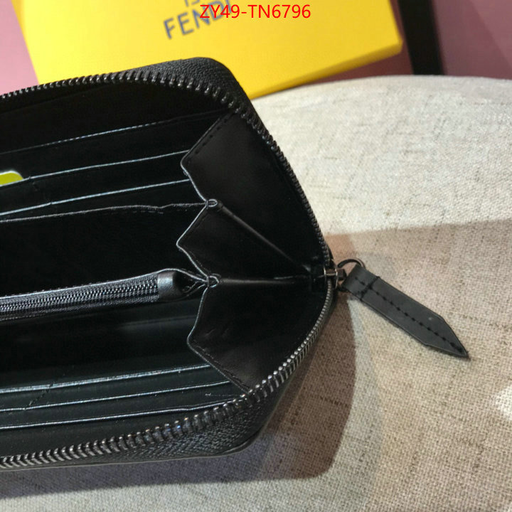 Fendi Bags(4A)-Wallet-,outlet sale store ,ID: TN6796,$: 49USD