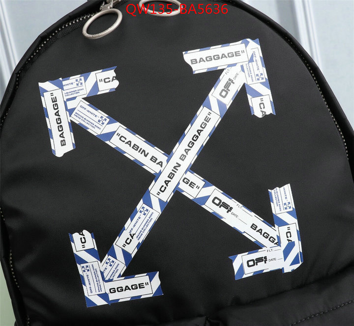 Off-White Bags ( TOP )-Backpack-,cheap replica ,ID: BA5636,$: 135USD