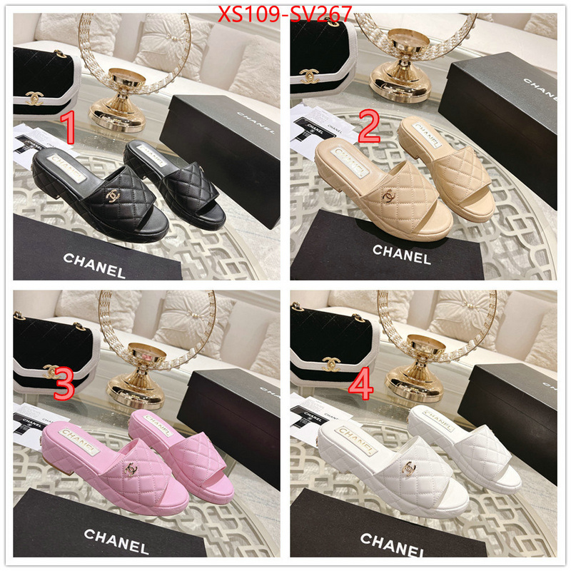 Women Shoes-Chanel,top 1:1 replica , ID: SV267,$: 109USD