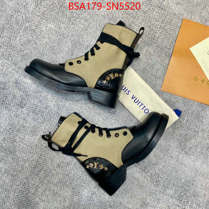 Women Shoes-LV,shop cheap high quality 1:1 replica , ID: SN5520,$: 179USD