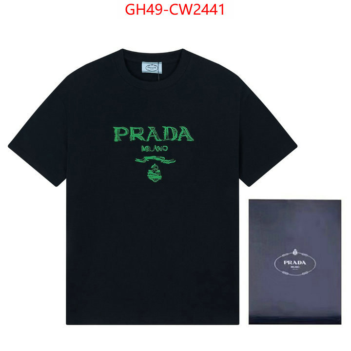 Clothing-Prada,luxury shop , ID: CW2441,$: 49USD