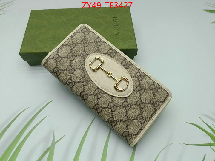 Gucci Bags(4A)-Wallet-,best replica quality ,ID: TE3427,$: 49USD