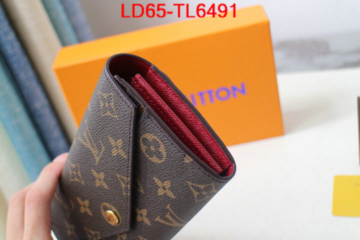 LV Bags(TOP)-Wallet,ID:TL6491,$: 65USD