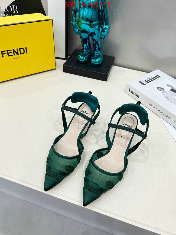 Women Shoes-Fendi,wholesale designer shop , ID: SD113,$: 115USD