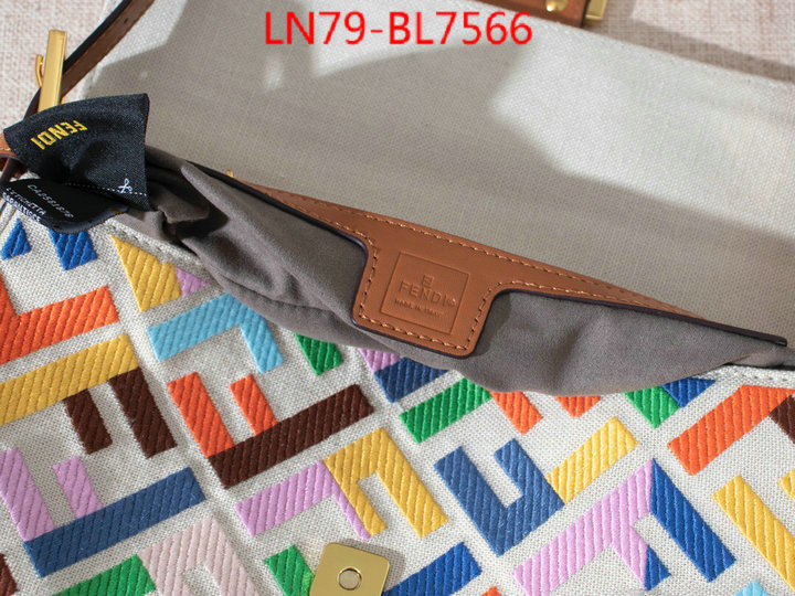 Fendi Bags(4A)-Baguette-,the best ,ID: BL7566,$: 79USD