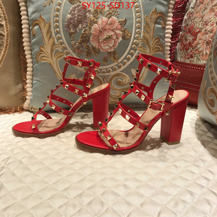 Women Shoes-Valentino,high quality , ID: SD137,$: 125USD