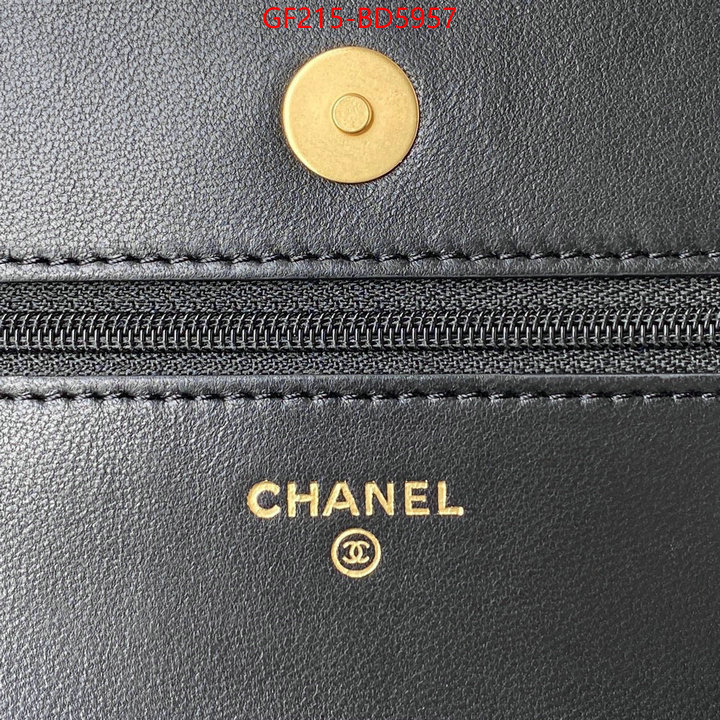 Chanel Bags(TOP)-Diagonal-,ID: BD5957,$: 215USD