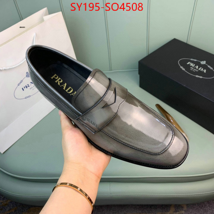 Men Shoes-Prada,the online shopping , ID: SO4508,$: 195USD