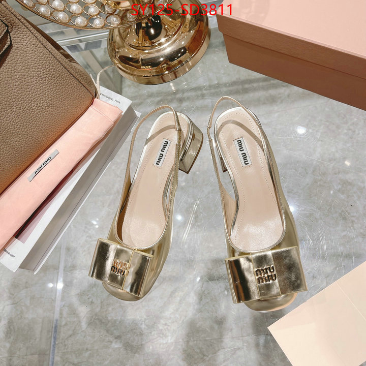 Women Shoes-Miu Miu,best wholesale replica , ID: SD3811,$: 125USD