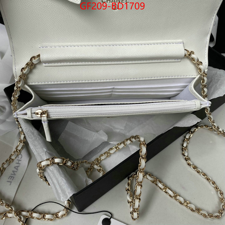 Chanel Bags(TOP)-Diagonal-,ID: BD1709,$: 209USD