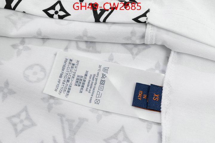 Clothing-LV,same as original , ID: CW2685,$: 49USD