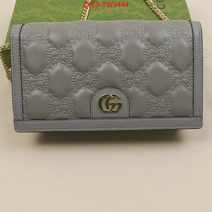 Gucci Bags(4A)-Wallet-,the best ,ID: TW3444,$: 69USD