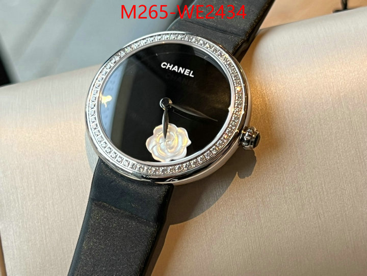 Watch (TOP)-Chanel,what's best , ID: WE2434,$: 265USD