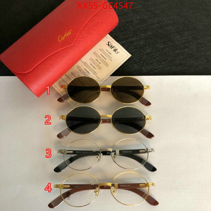 Glasses-Cartier,best replica 1:1 , ID: GE4547,$: 55USD