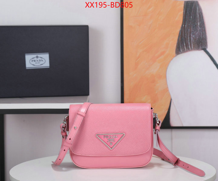 Prada Bags(TOP)-Diagonal-,ID: BD805,$: 195USD