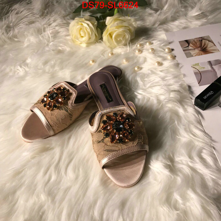 Women Shoes-DG,where to buy replicas , ID: SL6624,$: 79USD