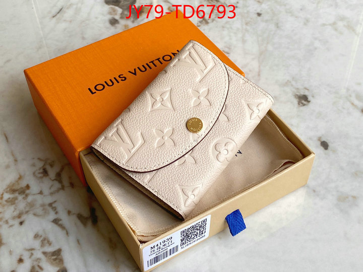 LV Bags(TOP)-Wallet,ID: TD6793,$: 79USD