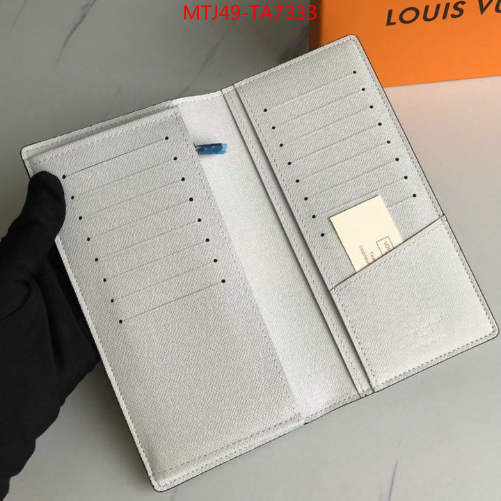 LV Bags(4A)-Wallet,ID: TA7333,$: 49USD