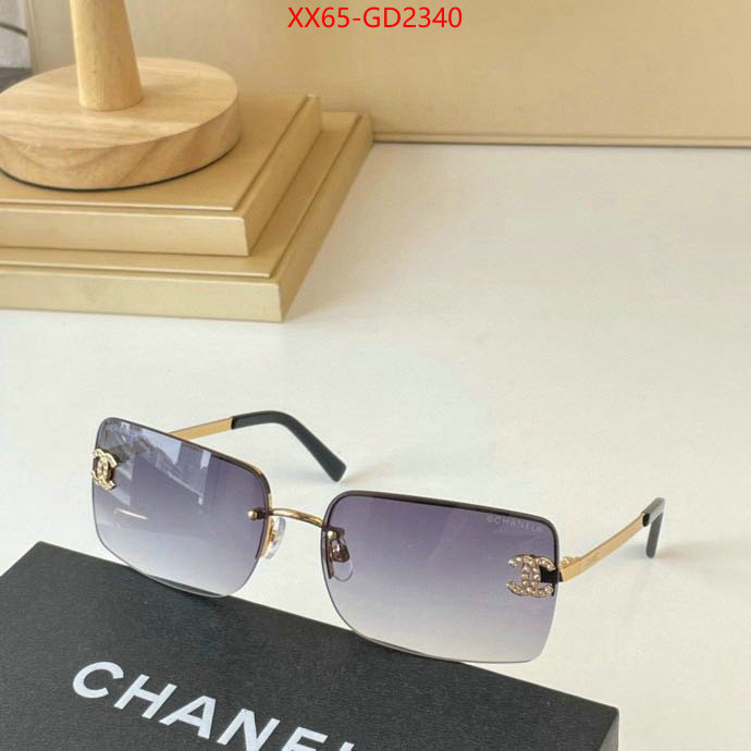 Glasses-Chanel,mirror copy luxury , ID: GD2340,$: 65USD