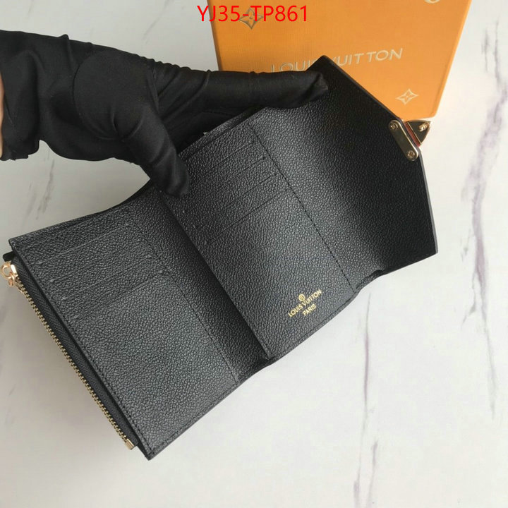 LV Bags(4A)-Wallet,ID: TP861,$: 35USD