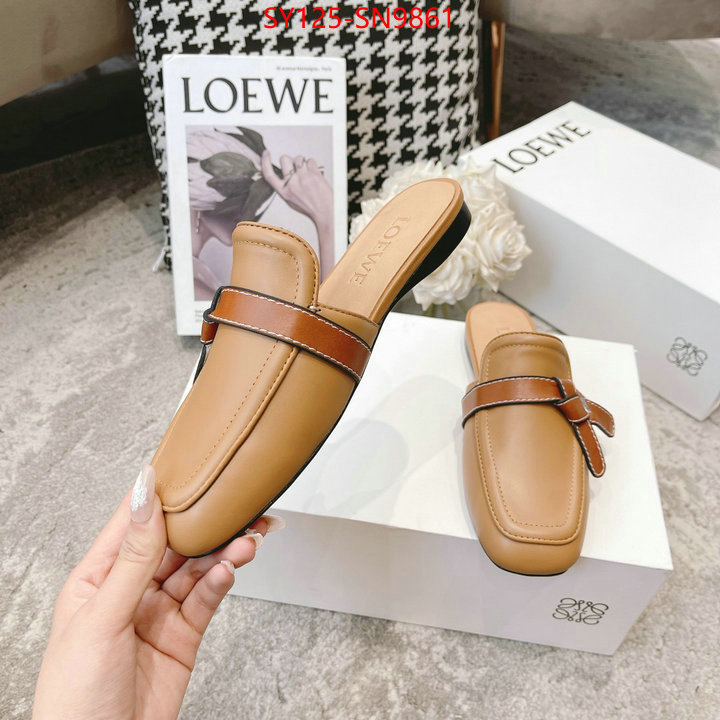 Women Shoes-Loewe,buy cheap , ID: SN9861,$: 125USD