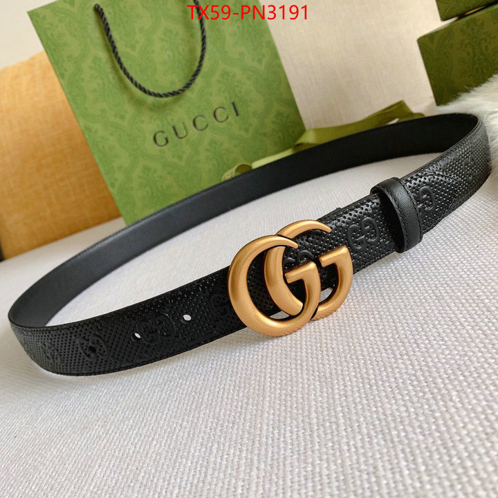 Belts-Gucci,replica how can you , ID: PN3191,$: 59USD
