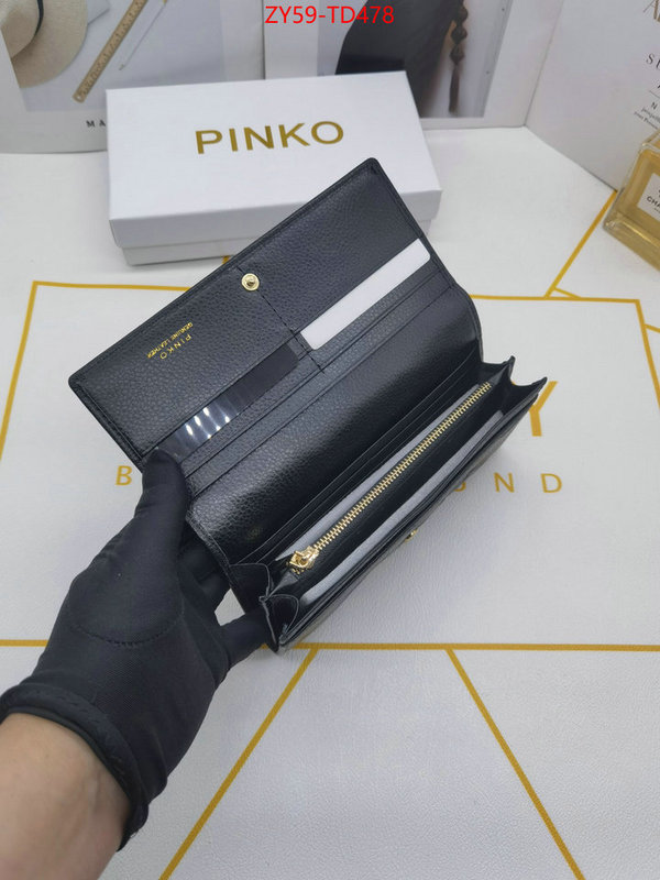 PINKO Bags(4A)-Wallet,sell online luxury designer ,ID: TD478,$: 59USD