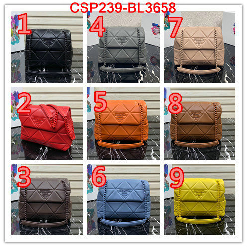 Prada Bags(TOP)-Diagonal-,ID: BL3658,$: 239USD