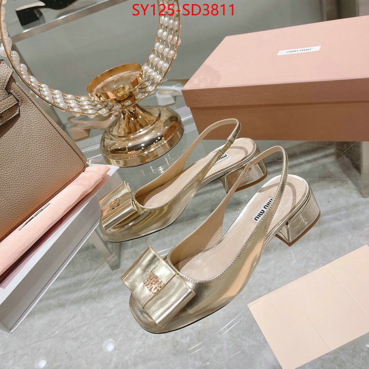 Women Shoes-Miu Miu,best wholesale replica , ID: SD3811,$: 125USD