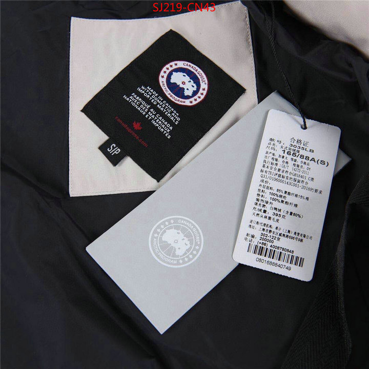 Down jacket Women-Canada Goose,wholesale china , ID: CN43,$: 219USD