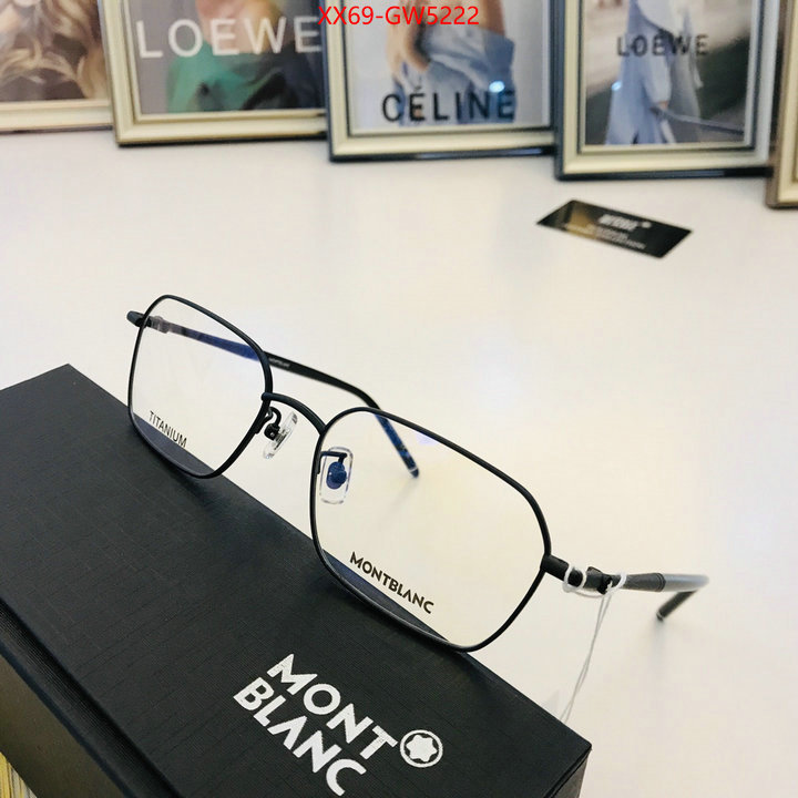 Glasses-Montblanc,aaaaa+ quality replica , ID: GW5222,$: 69USD