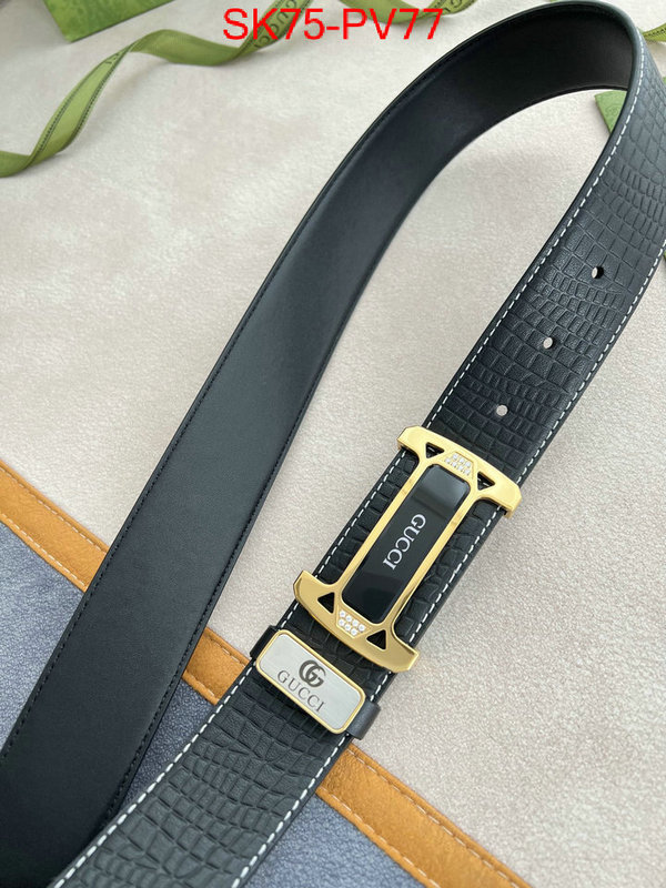 Belts-Gucci,best website for replica , ID: PV77,$: 75USD