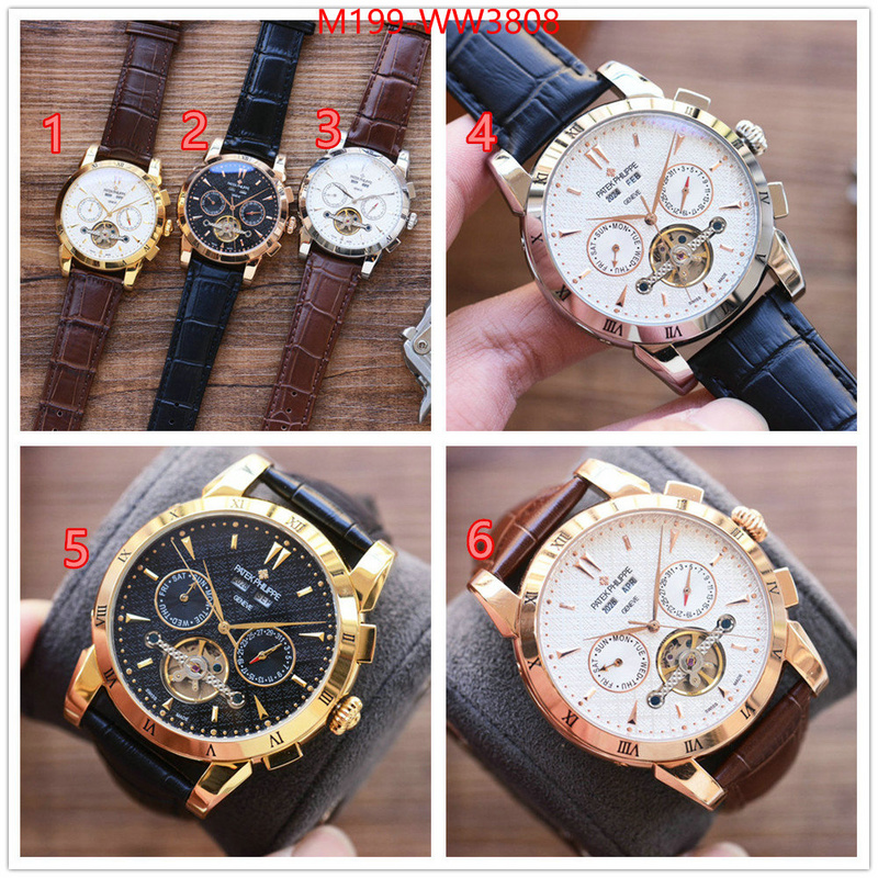 Watch (TOP)-Ptek Ph1ippe,buy high quality fake , ID: WW3808,$: 199USD