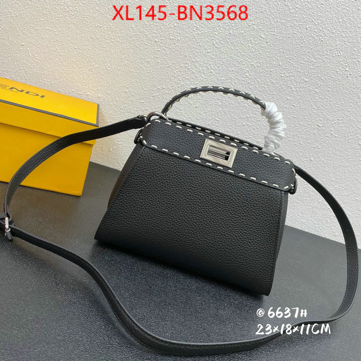 Fendi Bags(4A)-Peekaboo,for sale online ,ID: BN3568,$: 145USD