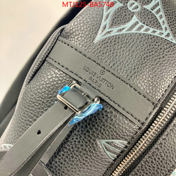 LV Bags(4A)-Backpack-,replica us ,ID: BA5748,$: 125USD