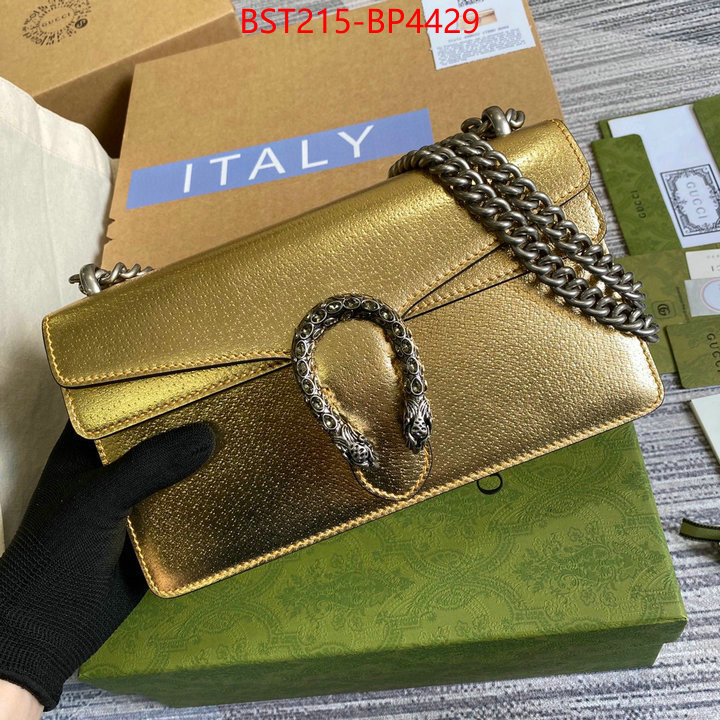 Gucci Bags(TOP)-Dionysus-,flawless ,ID: BP4429,$: 215USD