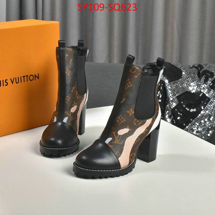 Women Shoes-LV,wholesale imitation designer replicas , ID:SQ623,$: 109USD