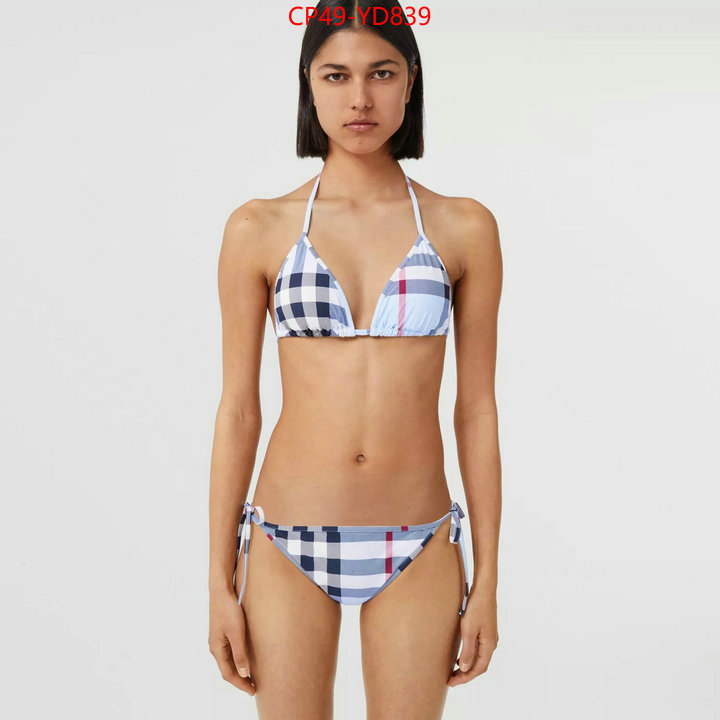 Swimsuit-Burberry,highest product quality , ID: YD839,$: 49USD