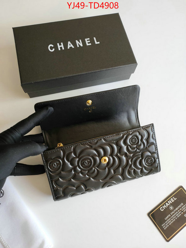 Chanel Bags(4A)-Wallet-,ID: TD4908,$: 49USD