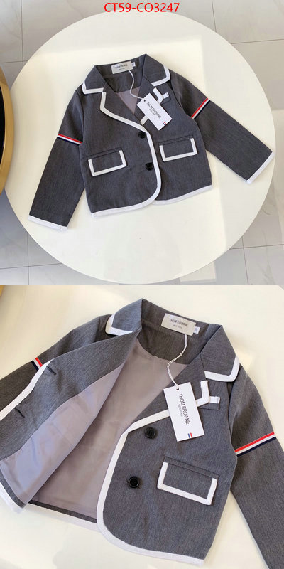 Kids clothing-Thom Browne,for sale cheap now , ID: CO3247,$: 59USD
