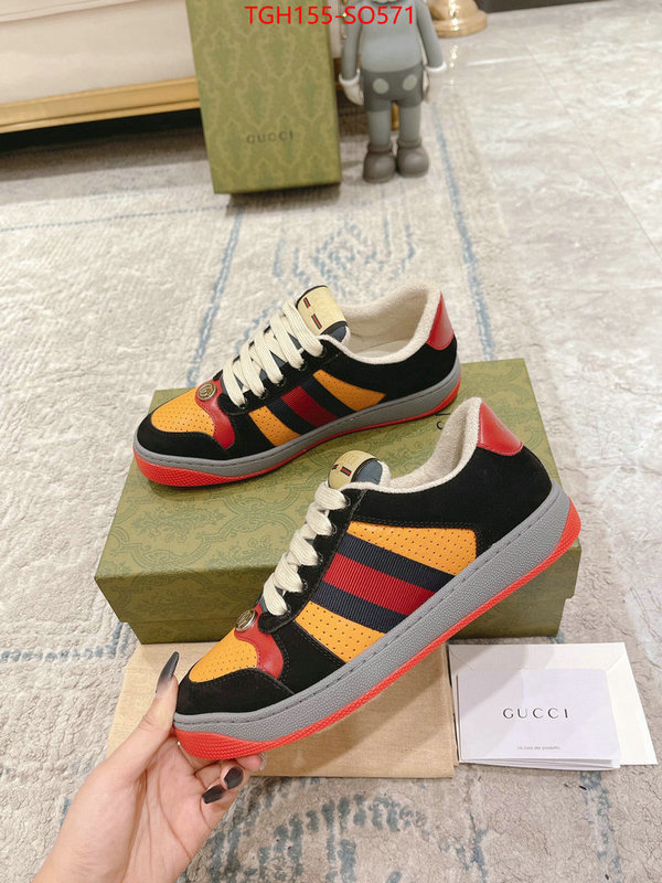 Men Shoes-Gucci,buy replica , ID: SO571,$: 155USD