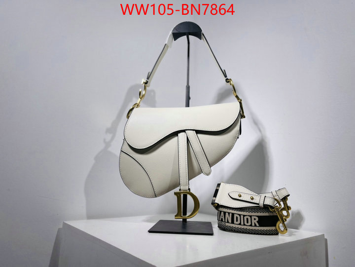 Dior Bags(4A)-Saddle-,ID: BN7864,$: 105USD