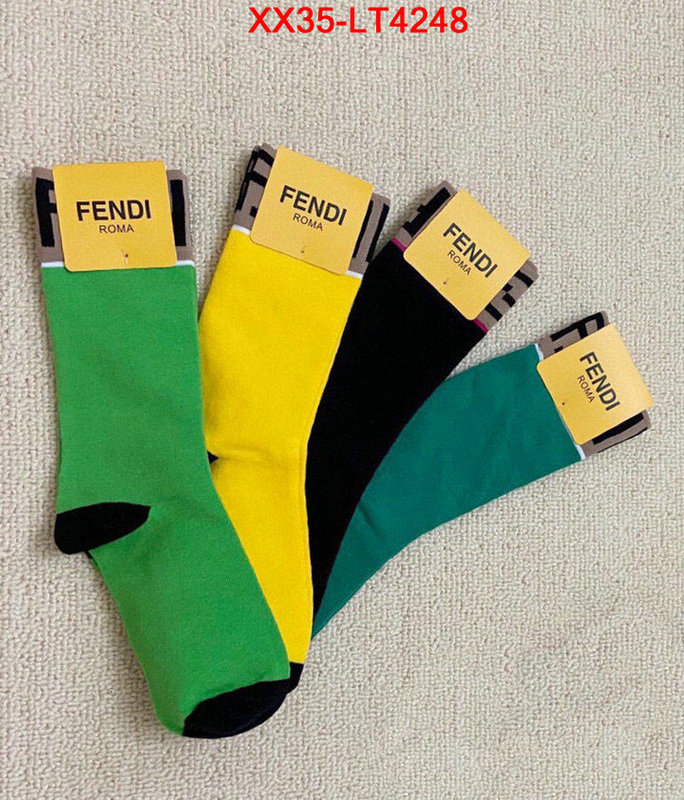 Sock-Fendi,wholesale sale , ID: LT4248,$: 35USD