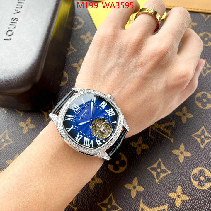 Watch(4A)-Cartier,outlet 1:1 replica , ID: WA3595,$: 199USD